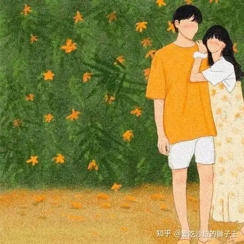 小众好看的情侣头像平时痴绝,烂烂风月
