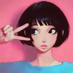 求这张头像的另一半女性头像,他们是情侣头像哦ω