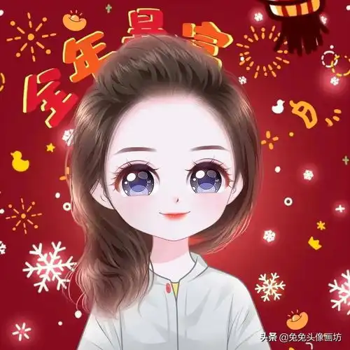 2022年最新好运头像,新年新头像,红红火火,喜庆又好看
