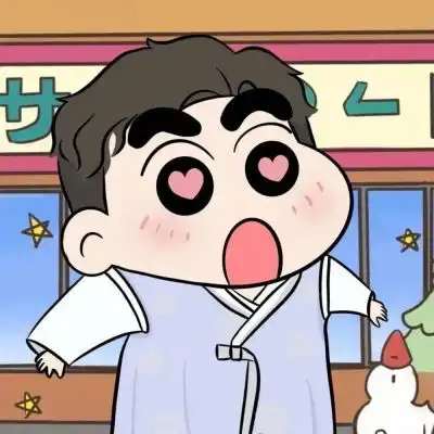 蜡笔小新情侣卡通头像
