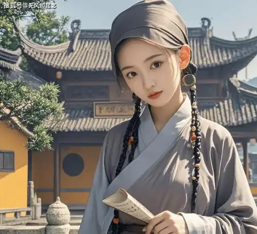 尼姑出上联莲花池水深千尺,俊俏书生妙对下联,尼姑竟动了凡心
