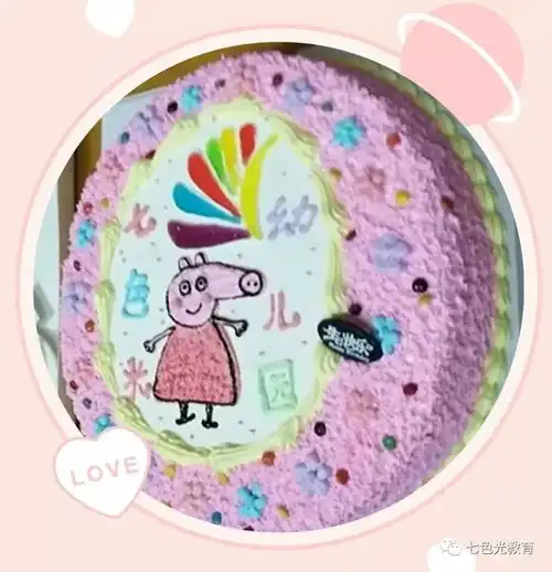 七色光幼儿园12月份宝宝生日会