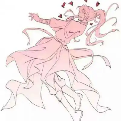 一对两张唯美动漫伴侣头像

