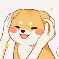 可爱柴犬情侣头像捏脸卡通微信头像图片大全
