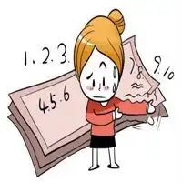 数钱数到手抽筋表情包微信头像图片大全
