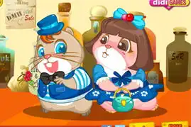 仓鼠小情侣
