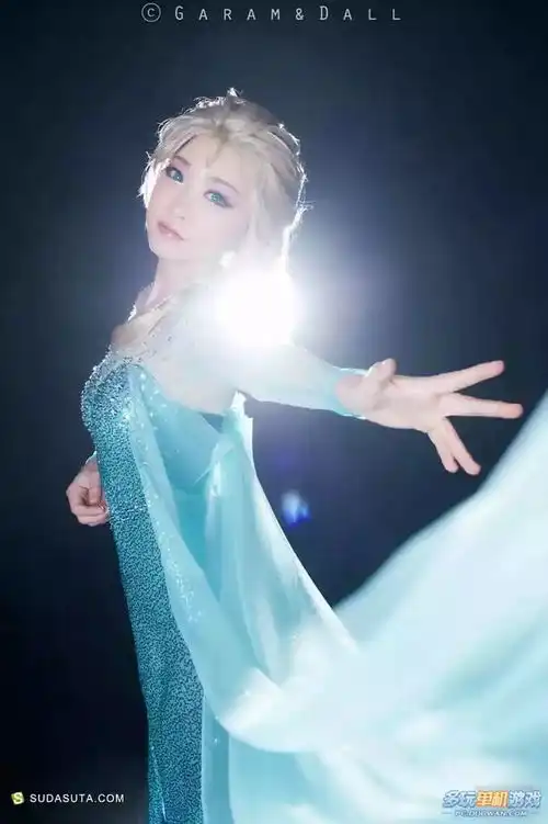 美图汇迪士尼动画电影冰雪奇缘同人cg

