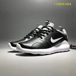 耐克男鞋2017秋冬新款nikekaishi2.0黑白奥利奥女鞋休闲运动鞋情侣跑步鞋皮面