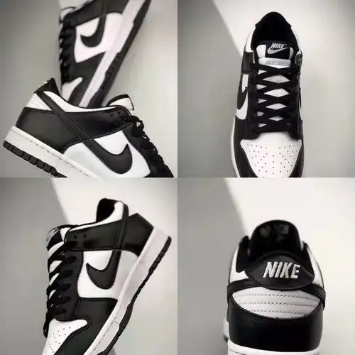 yydsnike黑白熊猫配色dunk