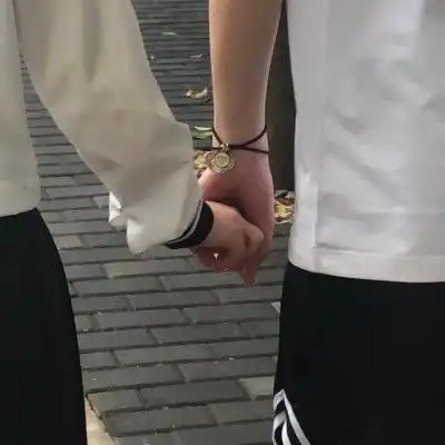 ins唯美情侣头像
